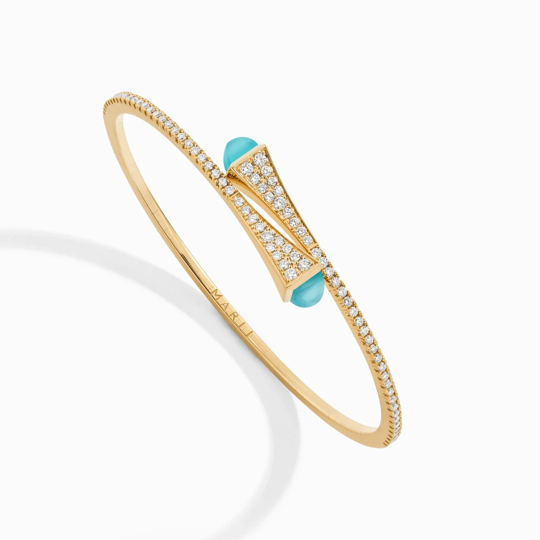Cleo Diamond Slim Slip-On Bracelet